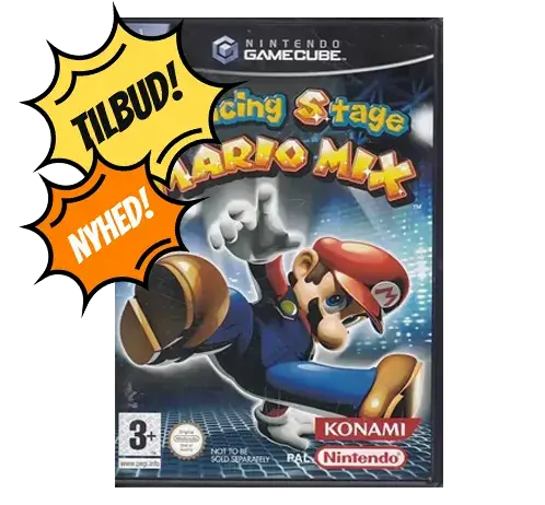 Dancing Stage Mario Mix - GameCube spil (B Grade) (Genbrug)