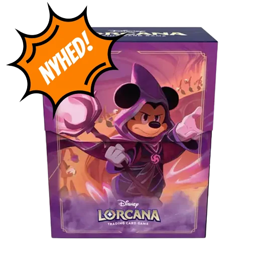 Nyhed! Disney Lorcana Mickey Plastik lommer