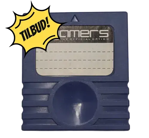 Nintendo Gamecube Memory Card - 4MB - Clear - GameCube Tilbehør (B Grade) (Genbrug)