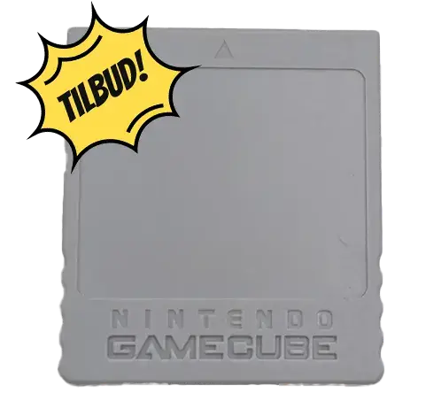 Nintendo Gamecube Memory Card 59 - 4MB - Grey - GameCube Tilbehør (B Grade) (Genbrug)