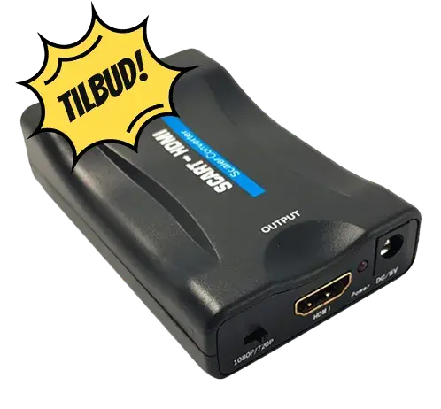 Scart til HDMI Konverter