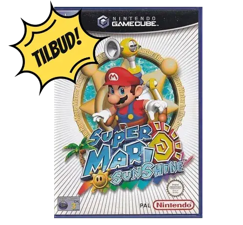Super Mario Sunshine - GameCube spil (A Grade) (Genbrug)
