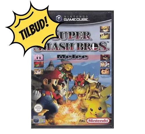 Super Smash Bros Melee - Nintendo GameCube (B Grade) (Genbrug)