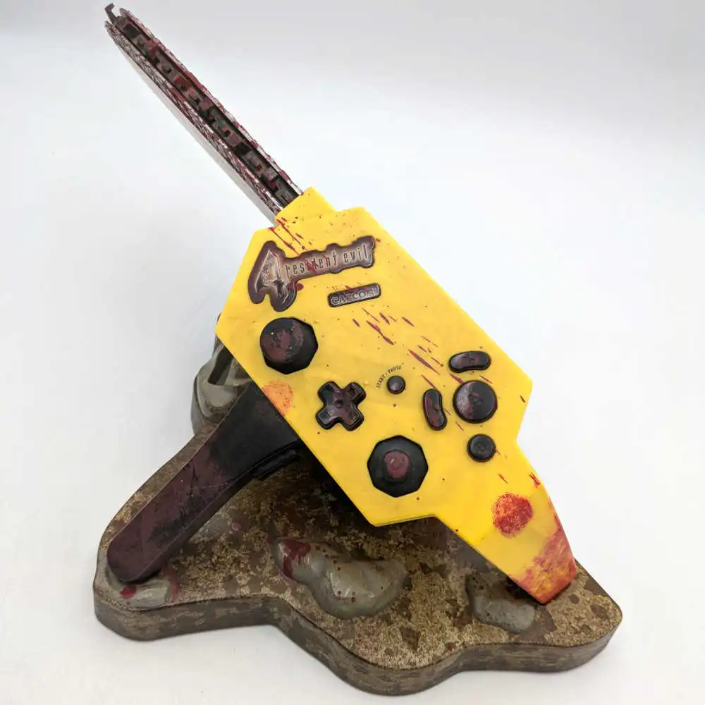 Epic Panda retro tilbehør Resident Evil 4 Chainsaw Controller - GameCube Tilbehør (A Grade) (Genbrug)